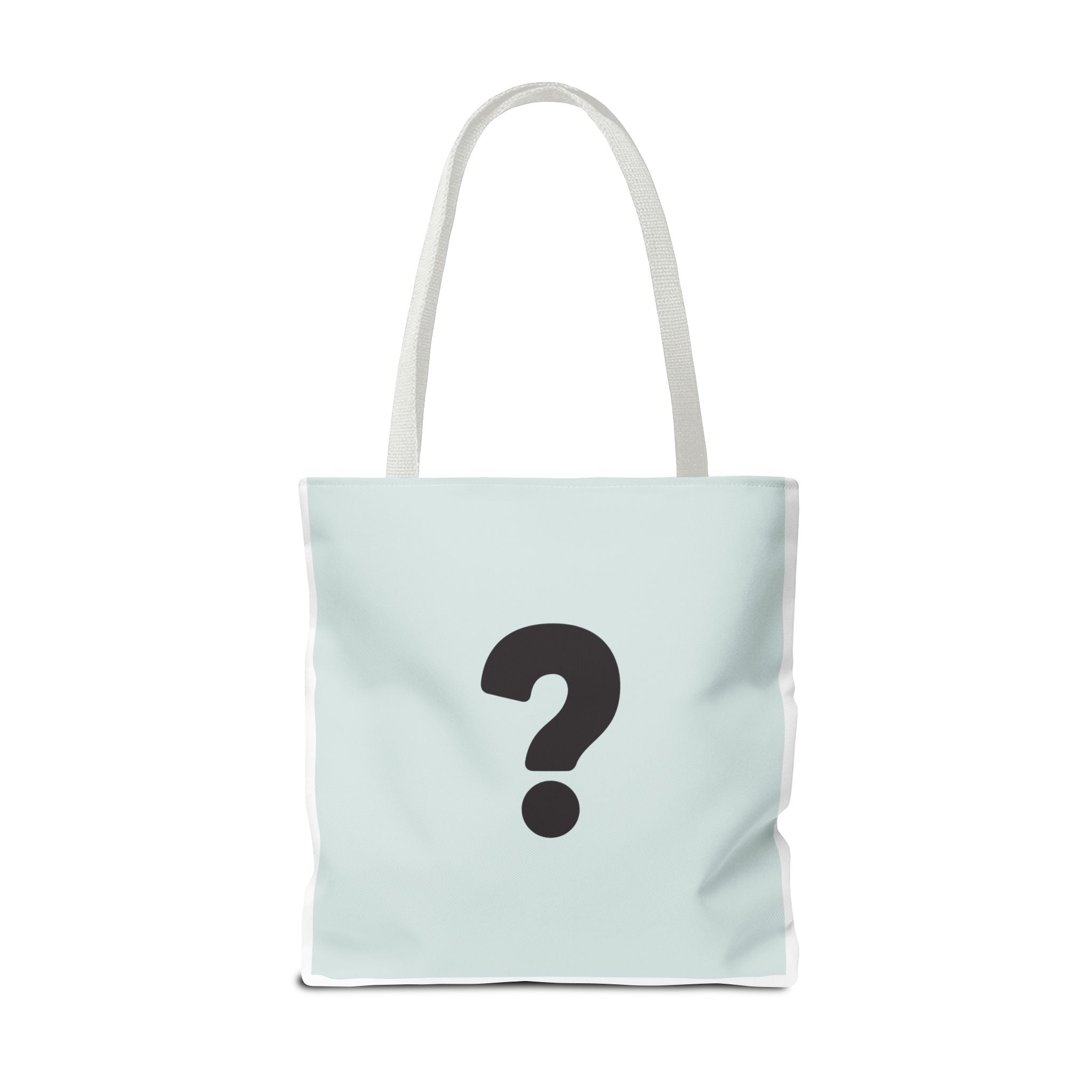 Mystery Question Mark Tote Bag