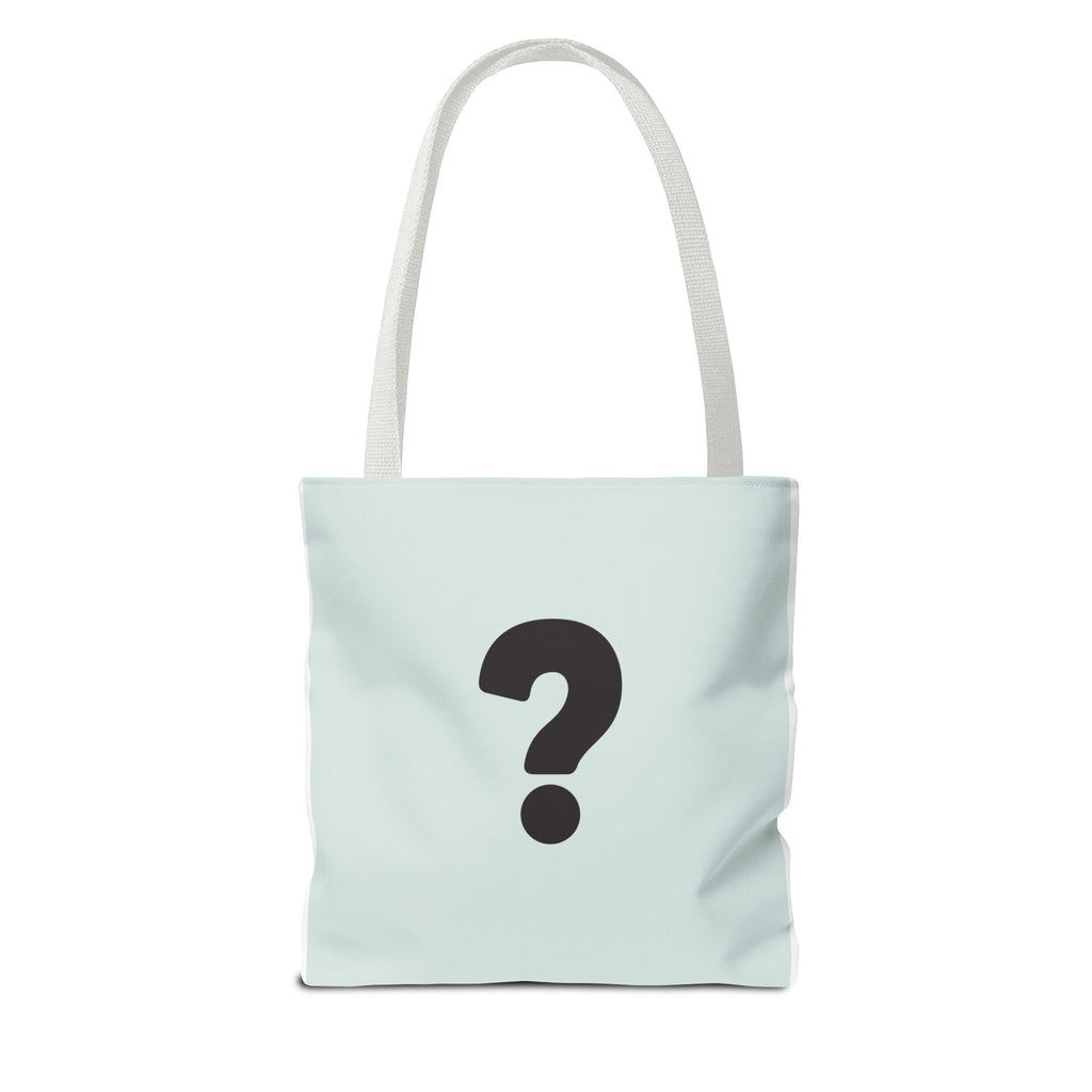 Mystery Question Mark Tote Bag