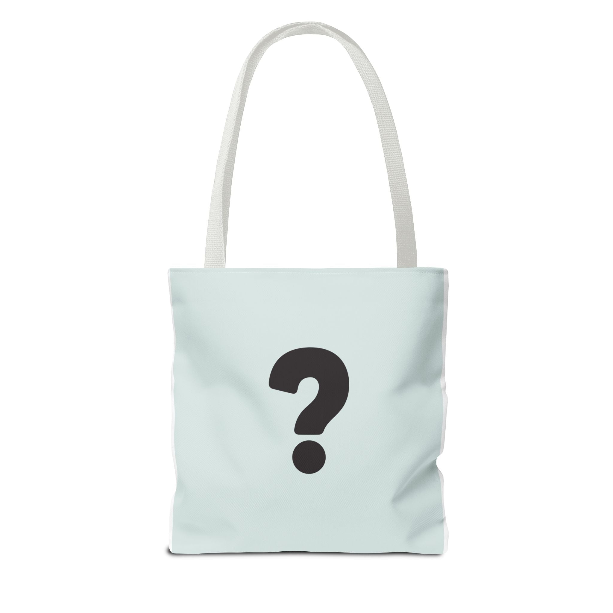 Mystery Question Mark Tote Bag