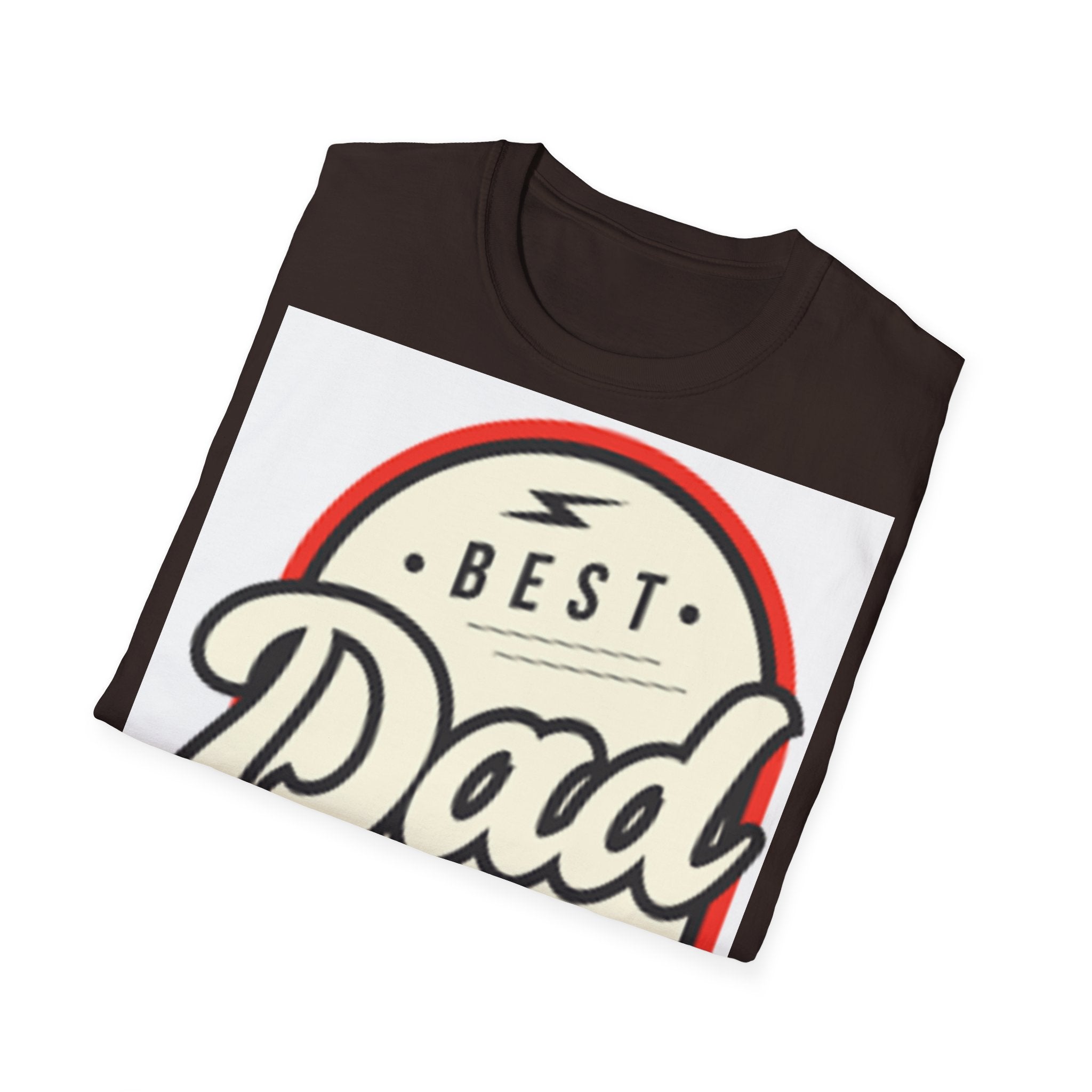 Best Dad Ever T-Shirt | Retro Badge Father Typography Tee