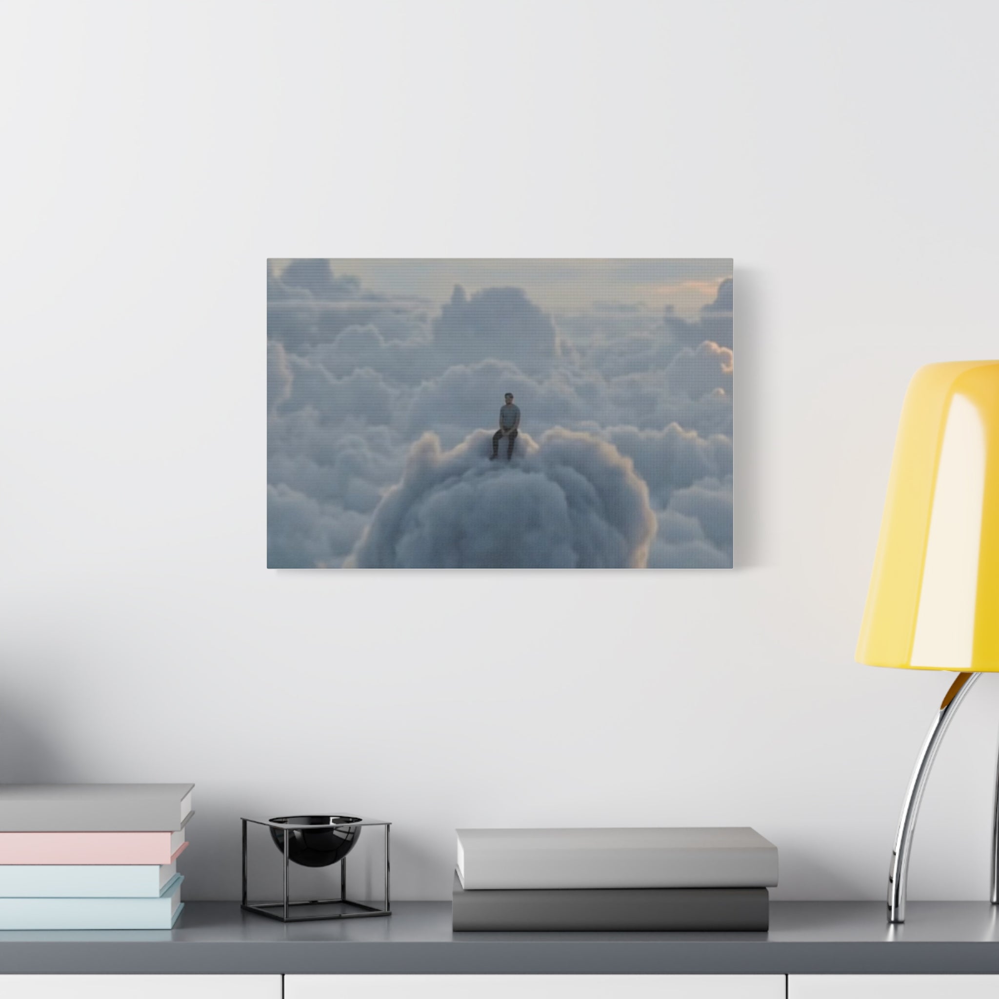 Canvas Silhouette on Cloud Matte