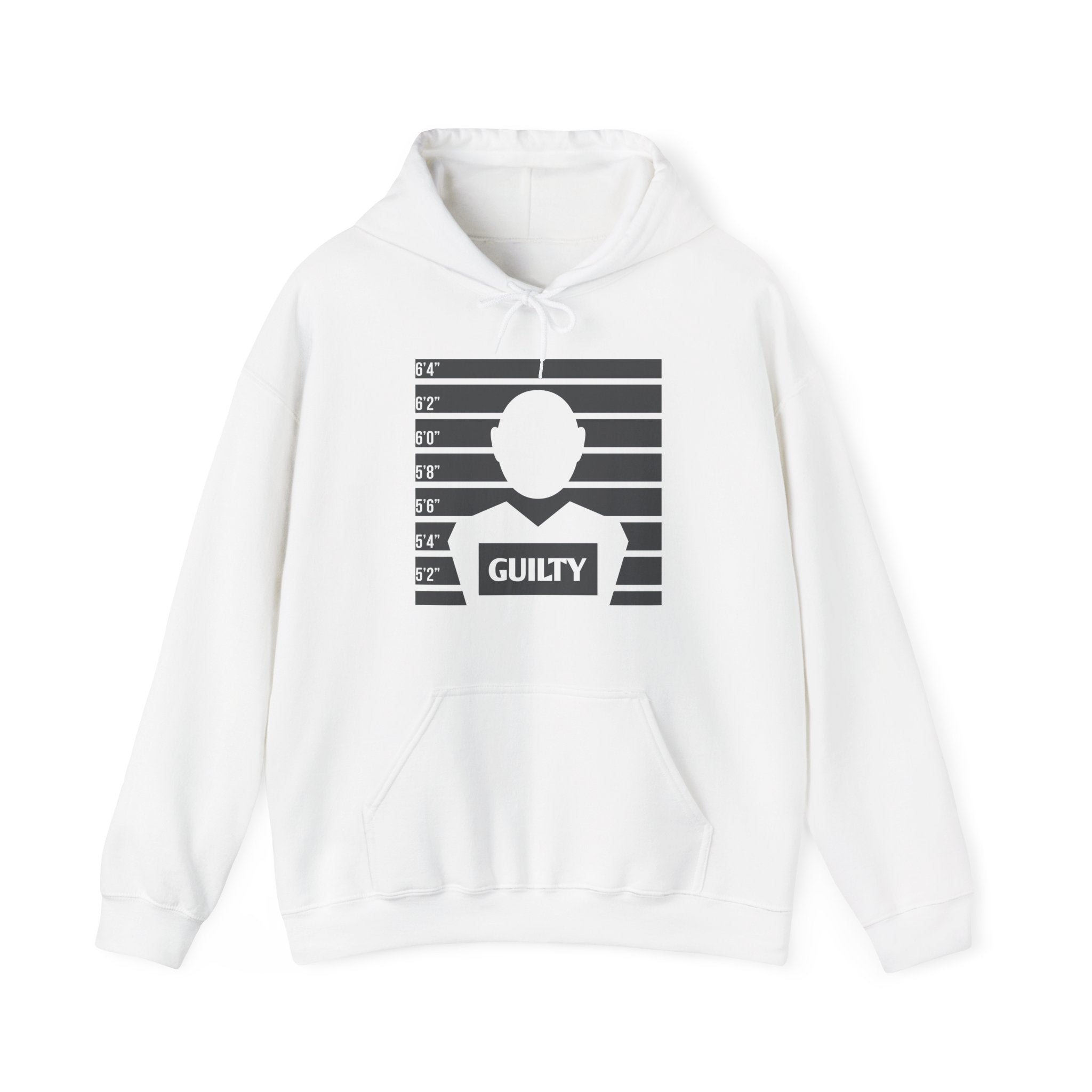Mugshot Guilty Graphic Hoodie | Hooded Sweatshirt