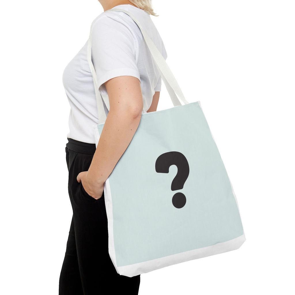 Mystery Question Mark Tote Bag