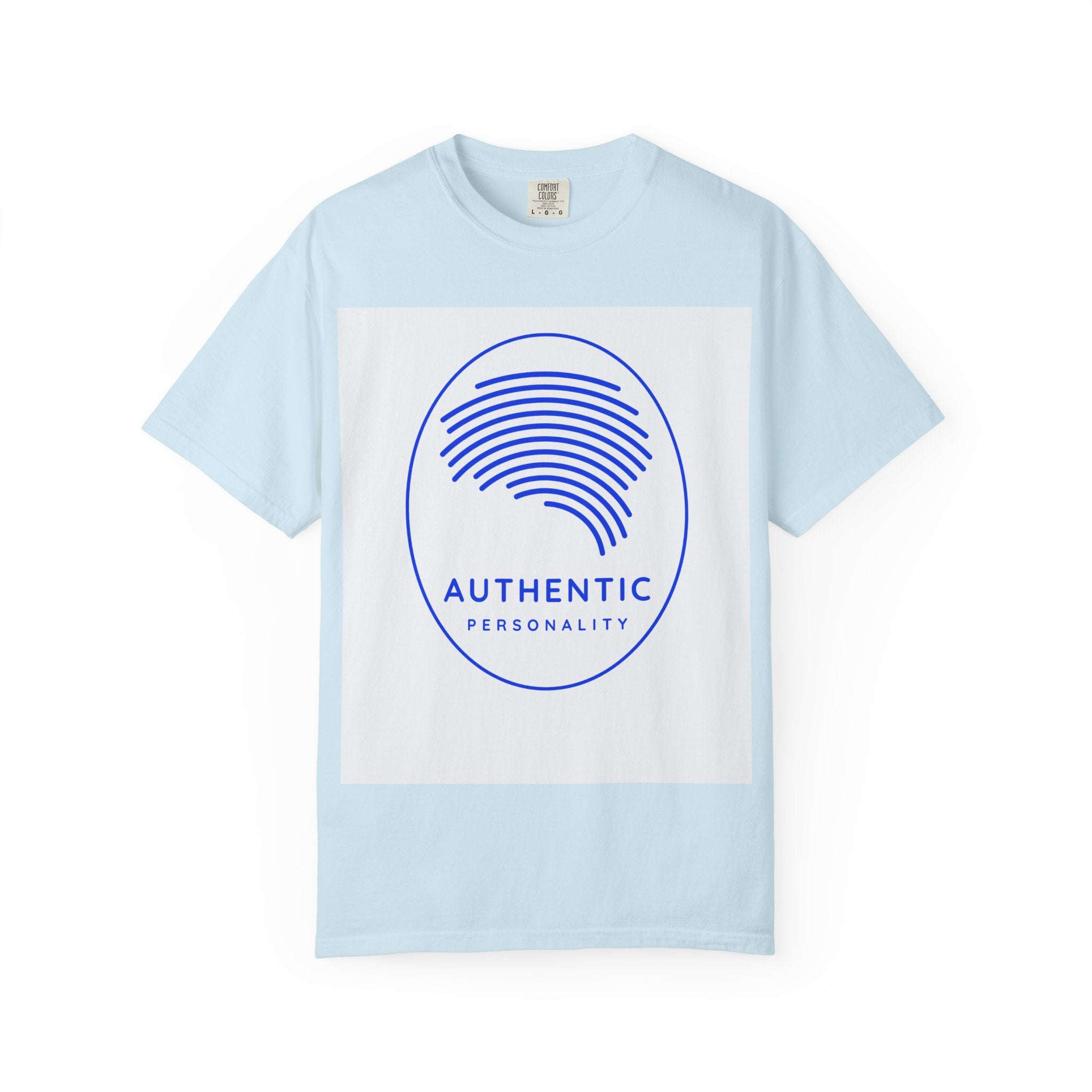 Authentic Personality Fingerprint Logo T-Shirt