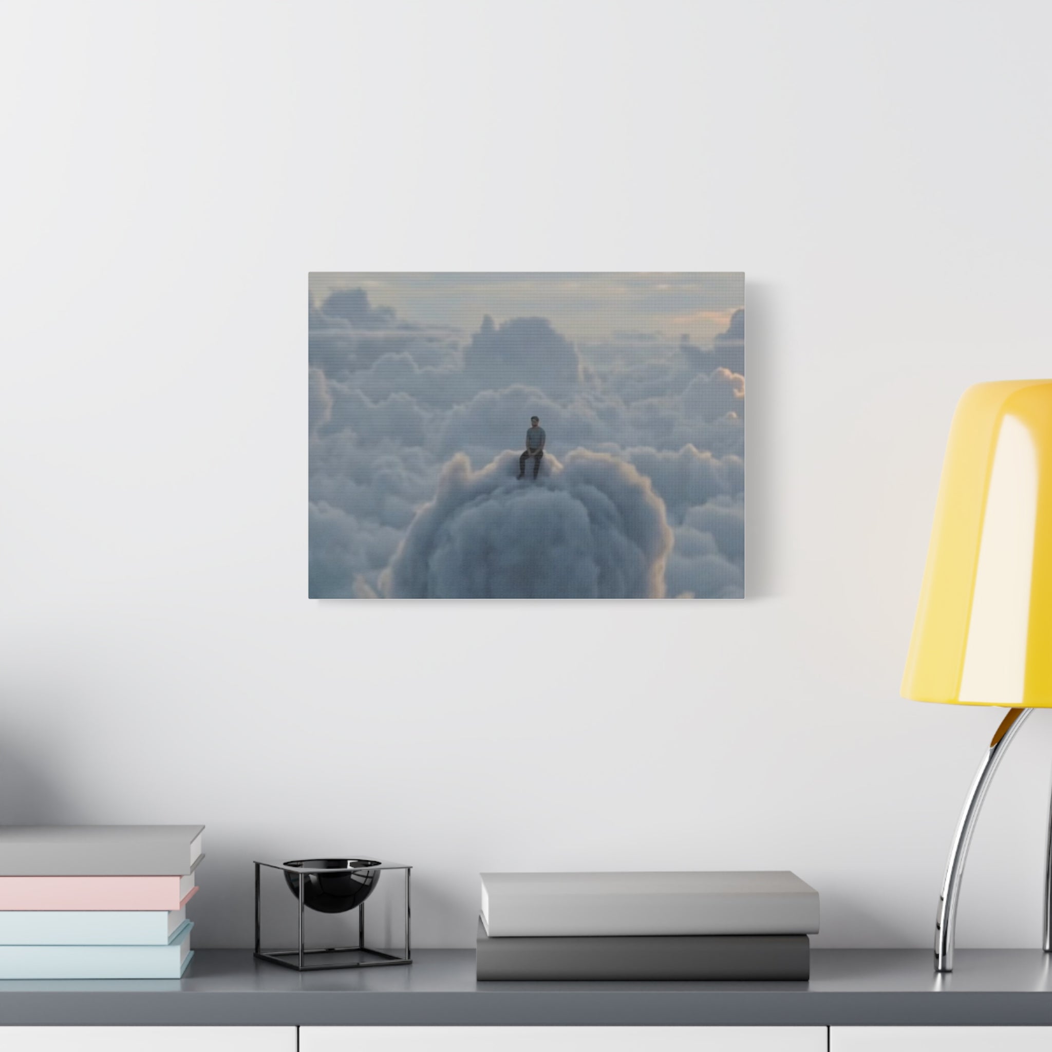 Canvas Silhouette on Cloud Matte