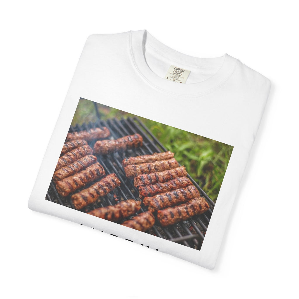 Made in Balkan Cevapi Grill T-shirt | Balkan Cuisine Shirt