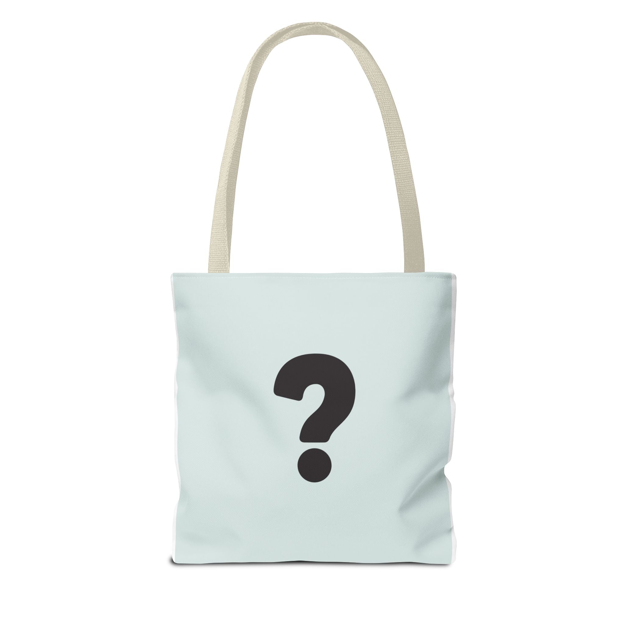 Mystery Question Mark Tote Bag