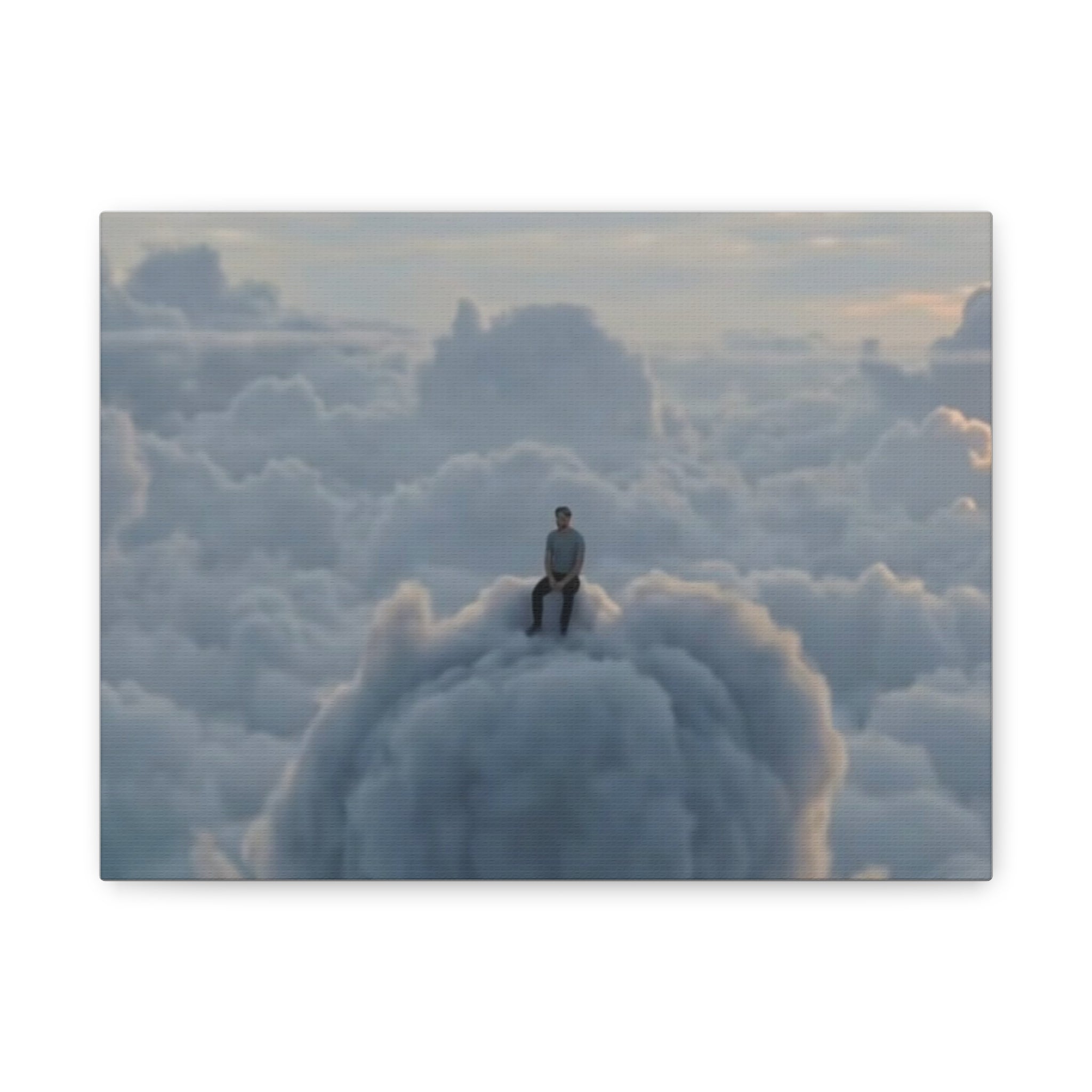Canvas Silhouette on Cloud Matte