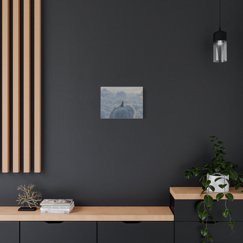 Canvas Silhouette on Cloud Matte
