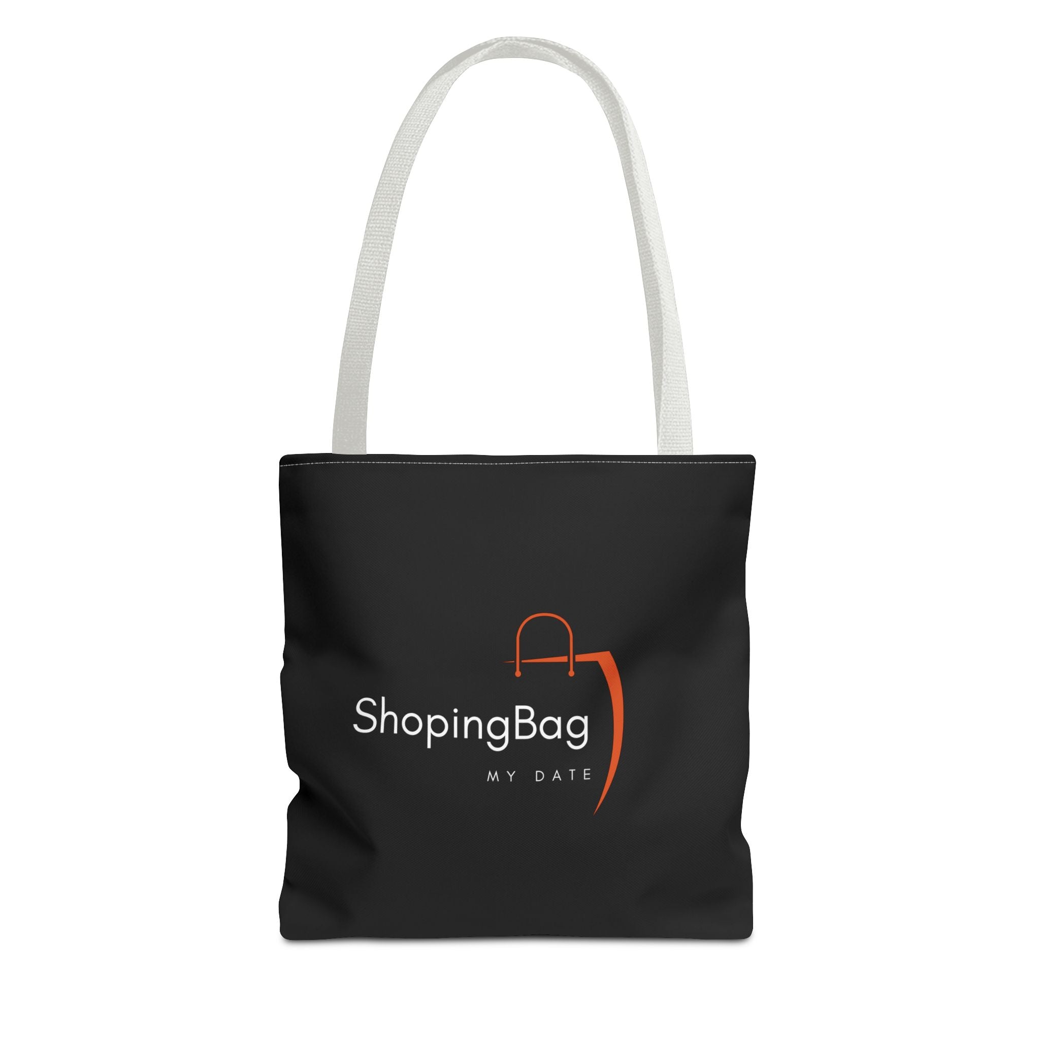 ShoppingBag logo tote bag | Black printed tote