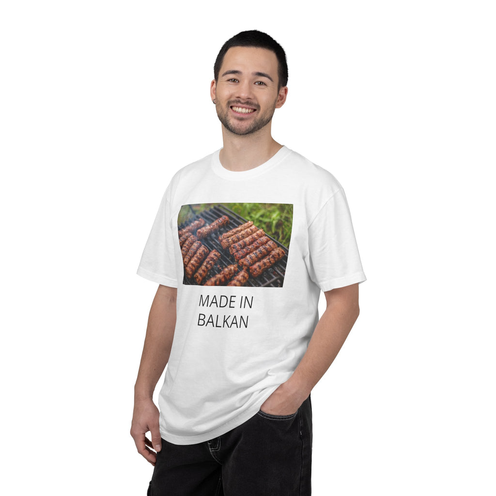 Made in Balkan Cevapi Grill T-shirt | Balkan Cuisine Shirt