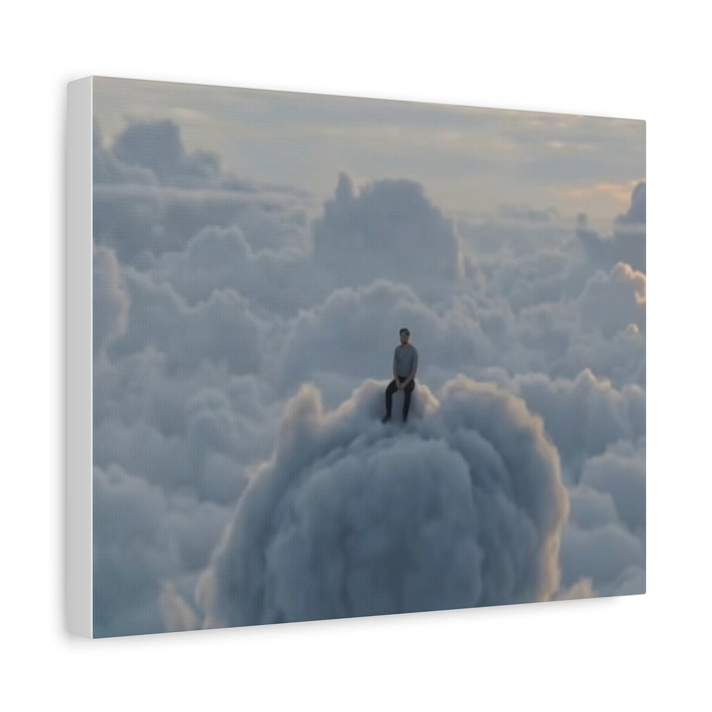Canvas Silhouette on Cloud Matte