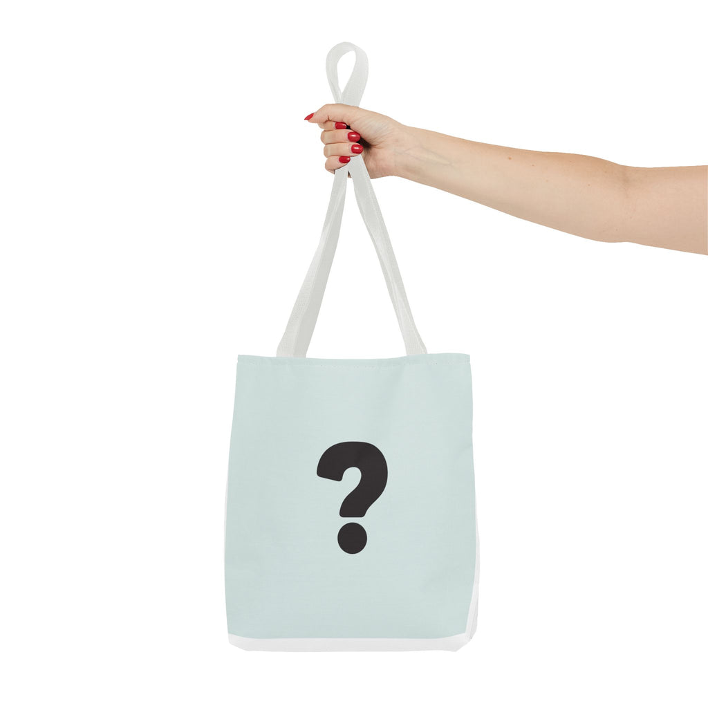 Mystery Question Mark Tote Bag