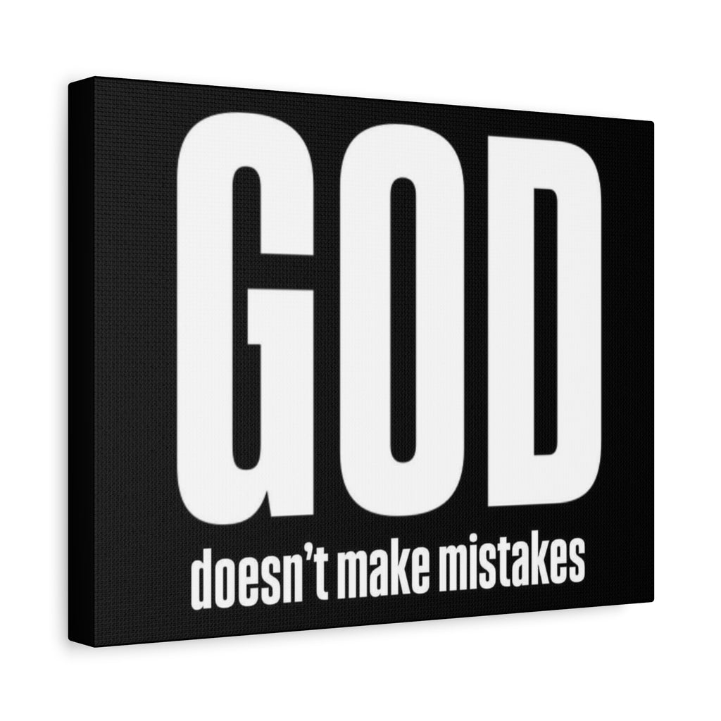Canvas GOD doesnt make mistakes